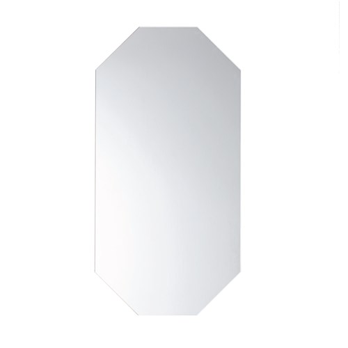 Specchio sagomato con LED perimetrale