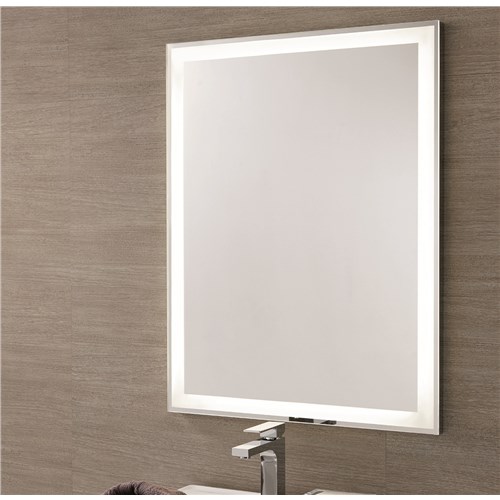 Specchio Retroilluminato LED, con cornice cromata