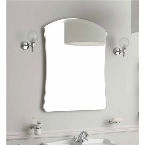 Specchio sagomato con molatura a bastone