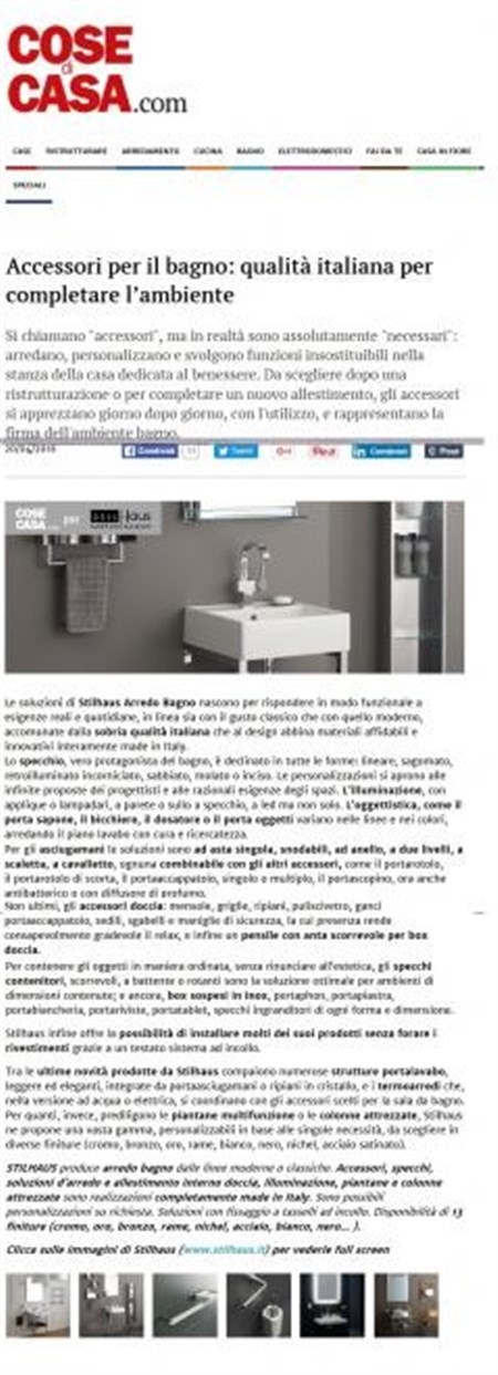 Cose di Casa - Aprile 2016