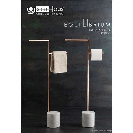 Piantana Equilibrium, l'accessorio ideale per bagni al top