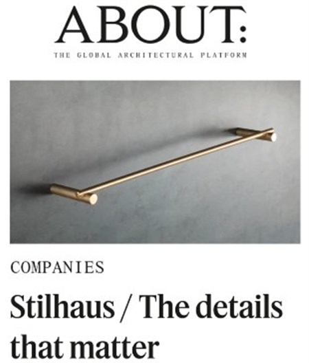 La collezione HASHI si presenta con ABOUT: 