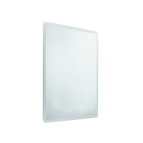 Specchio bagno filo lucido 60x60 cm con lampada led