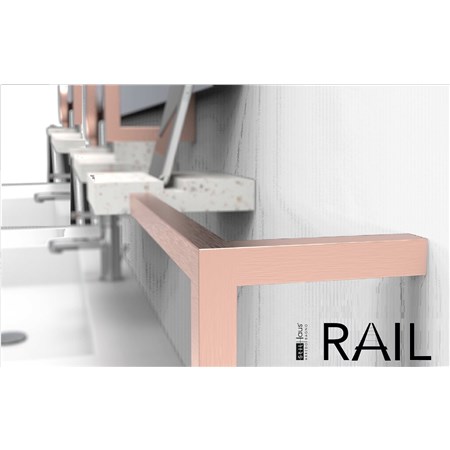 RAIL è un progetto di Arredo bagno ideato da Giovanna Talocci e Matco Pallocca per Stilhaus