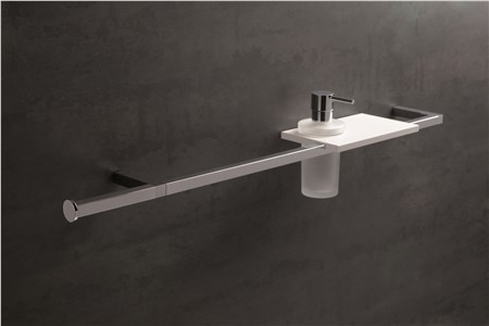 Bagno elegante e confortevole con gli accessori Rail